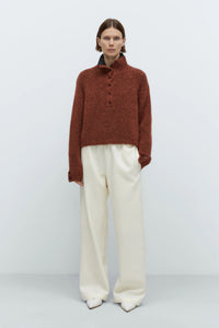 BABY ALPACA POLO SWEATER | MULTIPLE COLOURWAYS