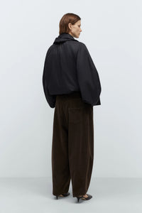 CORDUROY BAGGY PANTS | BROWN