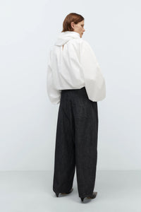 DENIM BAGGY PANTS | BLACK