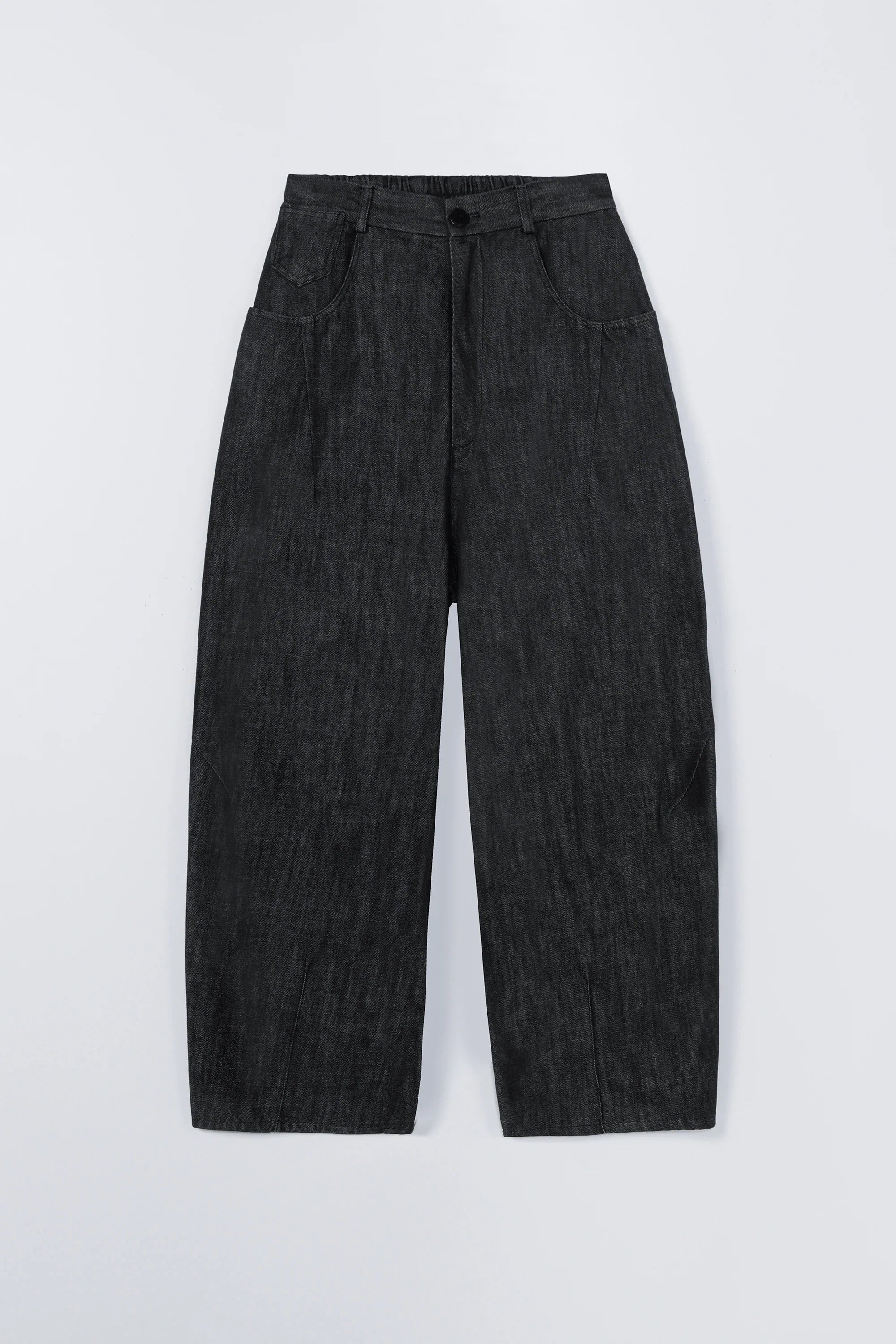 DENIM BAGGY PANTS | BLACK