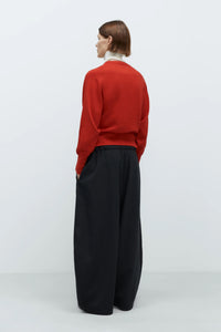 MERINO WOOL SWEATER | RED