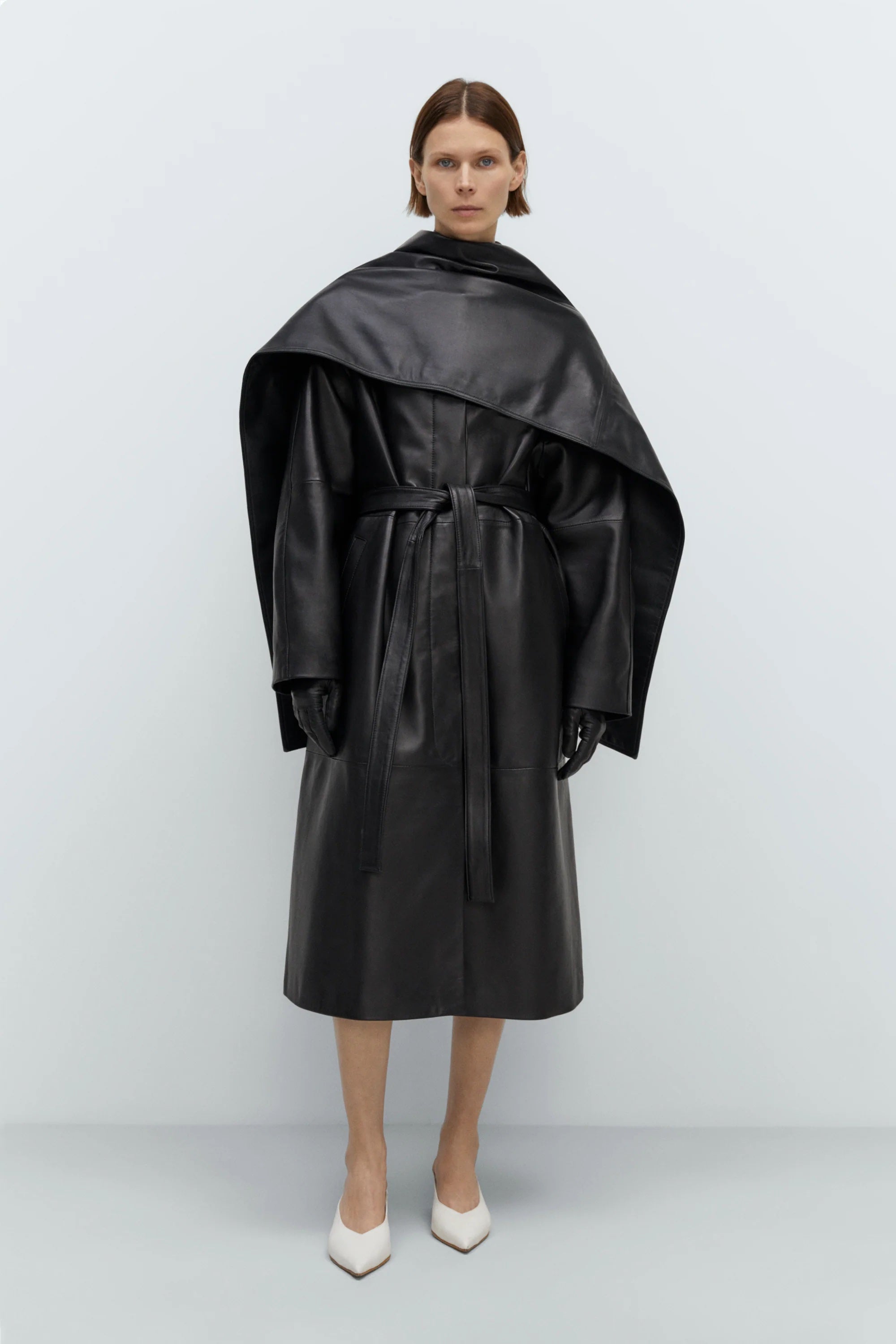 NAPPA LONG SCARF | BLACK