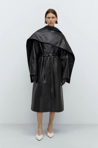 NAPPA LONG SCARF | BLACK