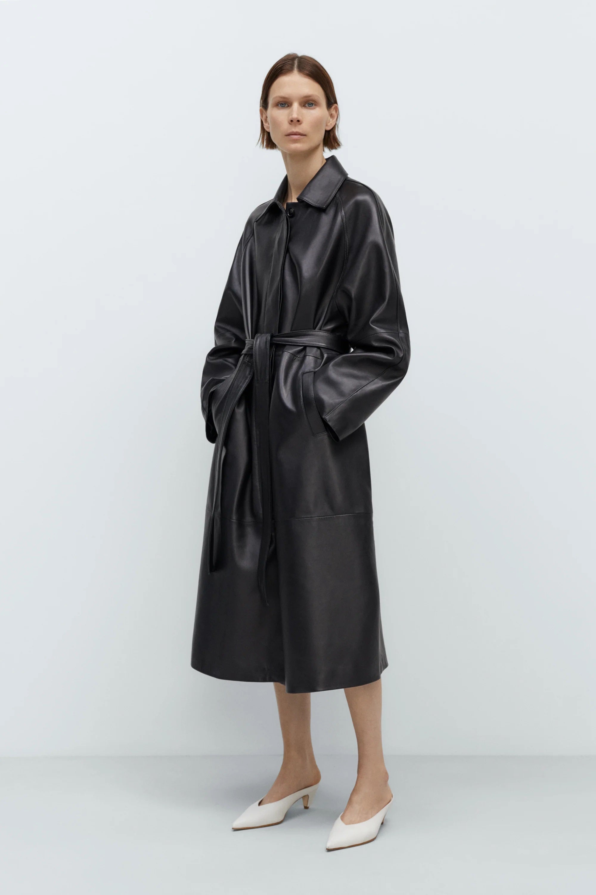 NAPPA LONG COAT | BLACK