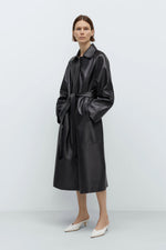 Load image into Gallery viewer, NAPPA LONG COAT | BLACK

