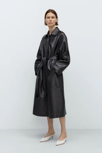 NAPPA LONG COAT | BLACK