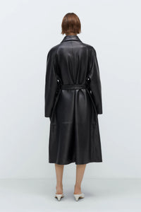 NAPPA LONG COAT | BLACK