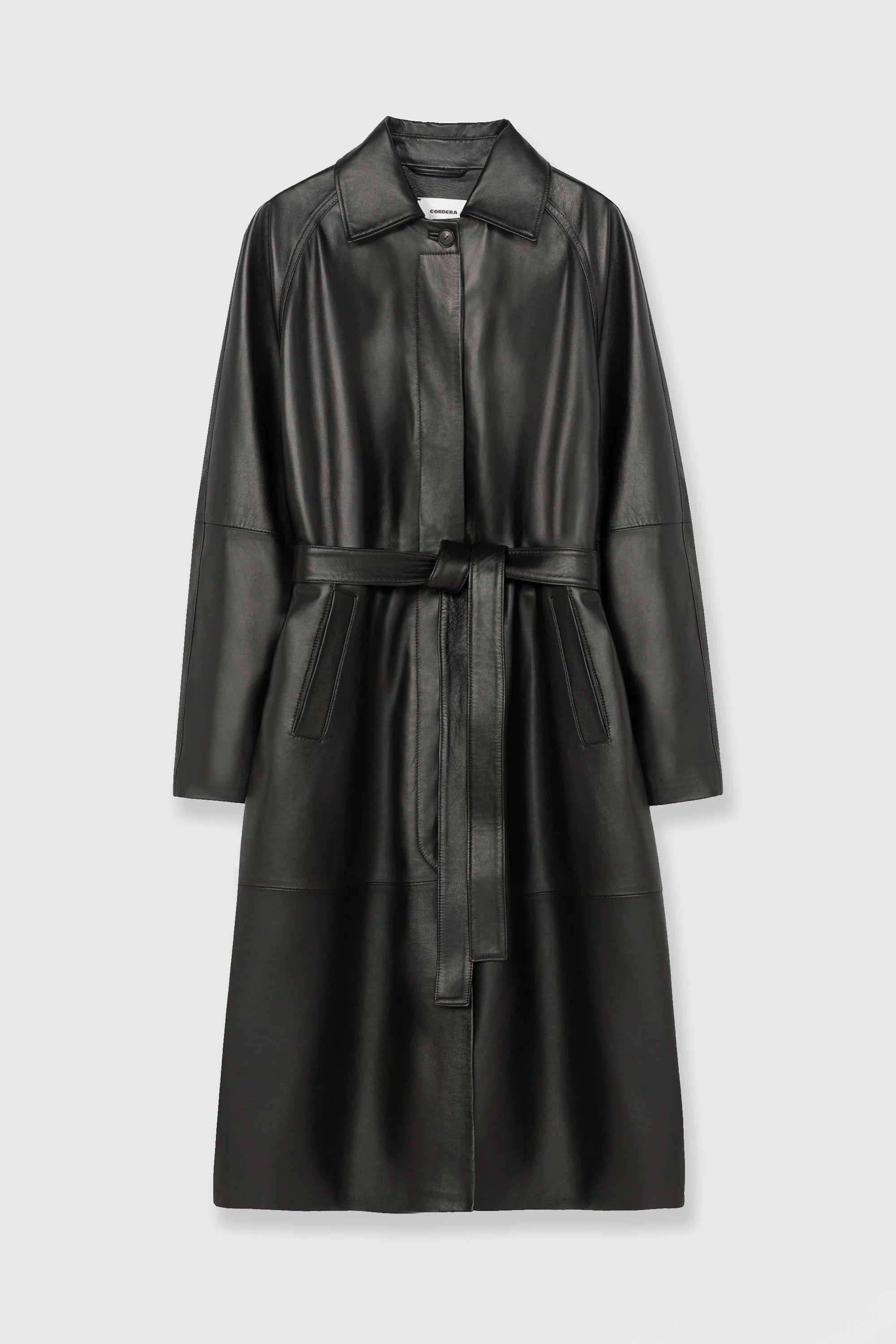 NAPPA LONG COAT | BLACK