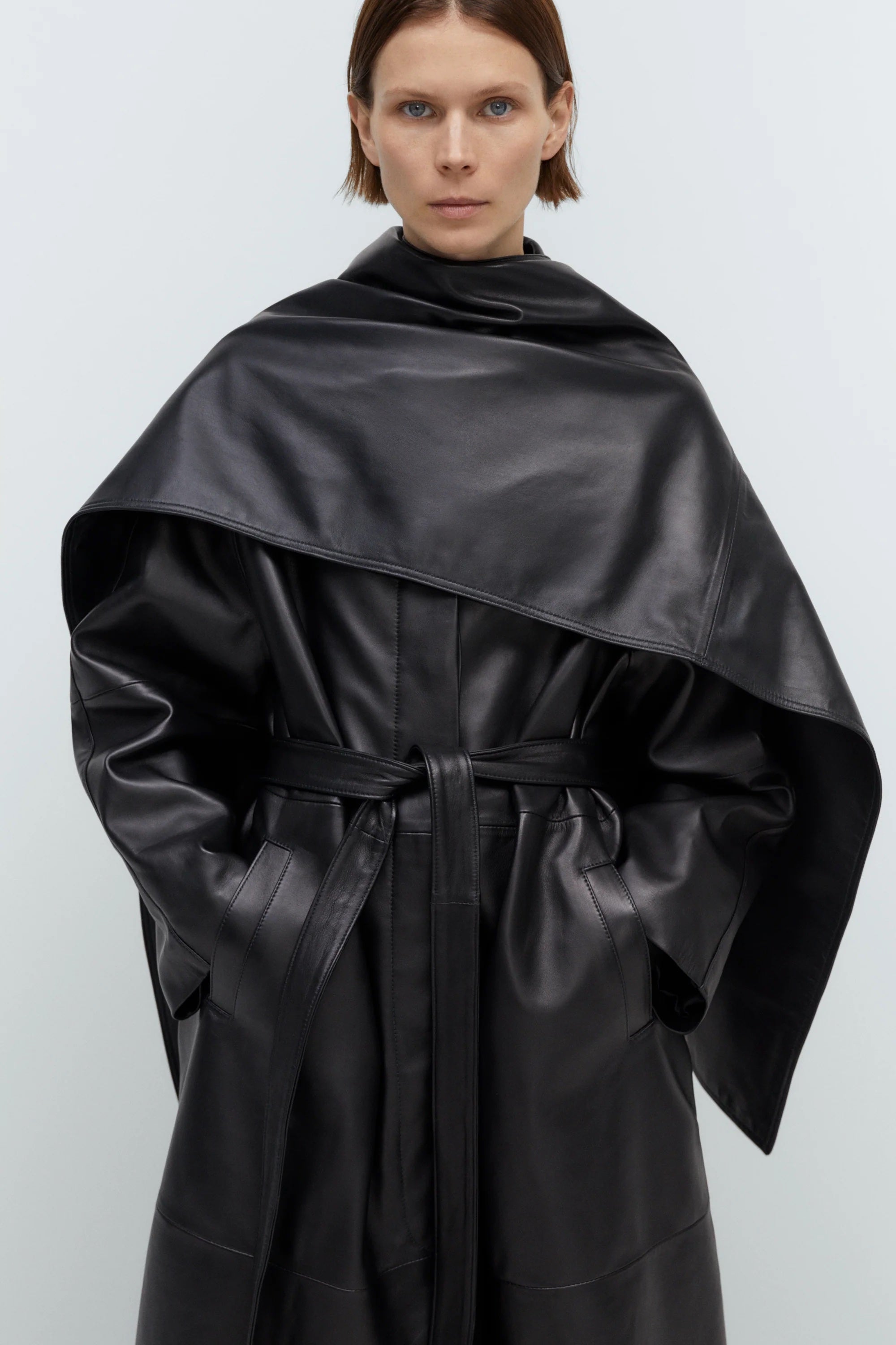 NAPPA LONG SCARF | BLACK