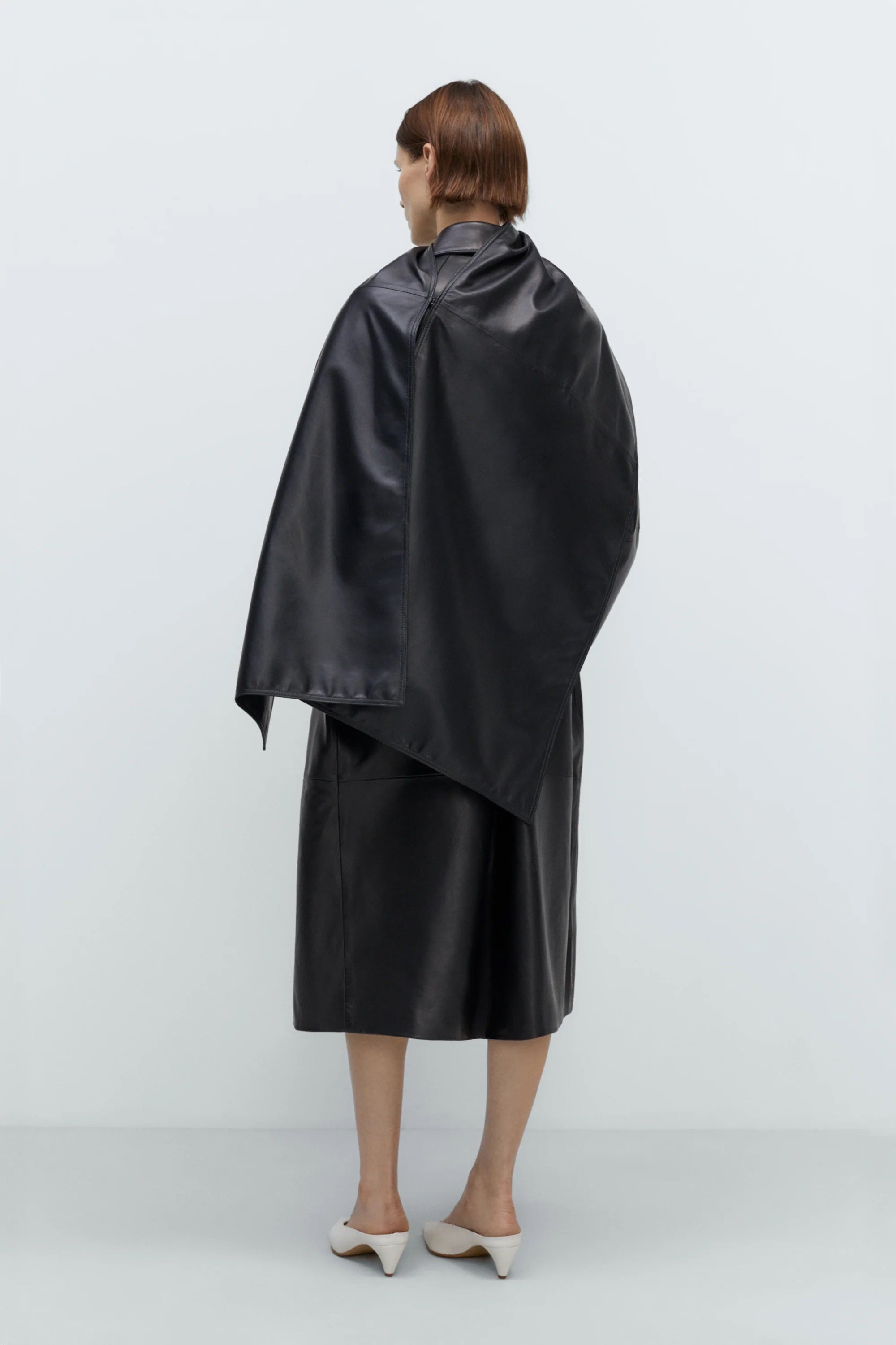 NAPPA LONG SCARF | BLACK