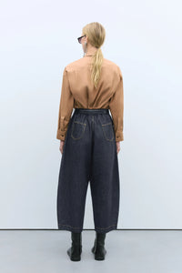 CURVED DENIM | BLACK