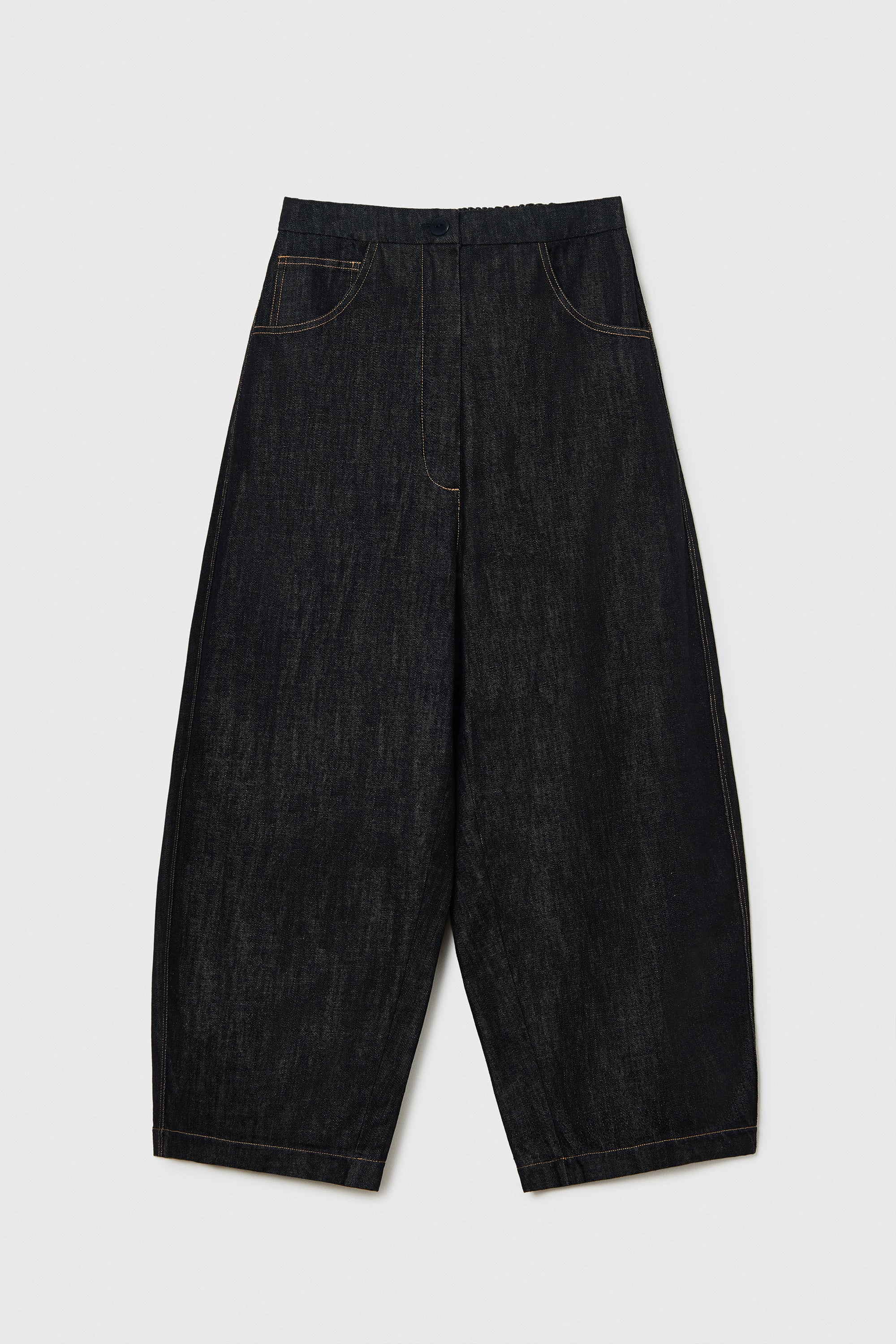 CURVED DENIM | BLACK