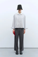Load image into Gallery viewer, EMBELLISHED STRIPED SHIRT
