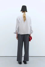 Load image into Gallery viewer, EMBELLISHED STRIPED SHIRT
