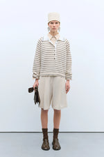 Load image into Gallery viewer, ORGANIC COTTON STRIPED POLO
