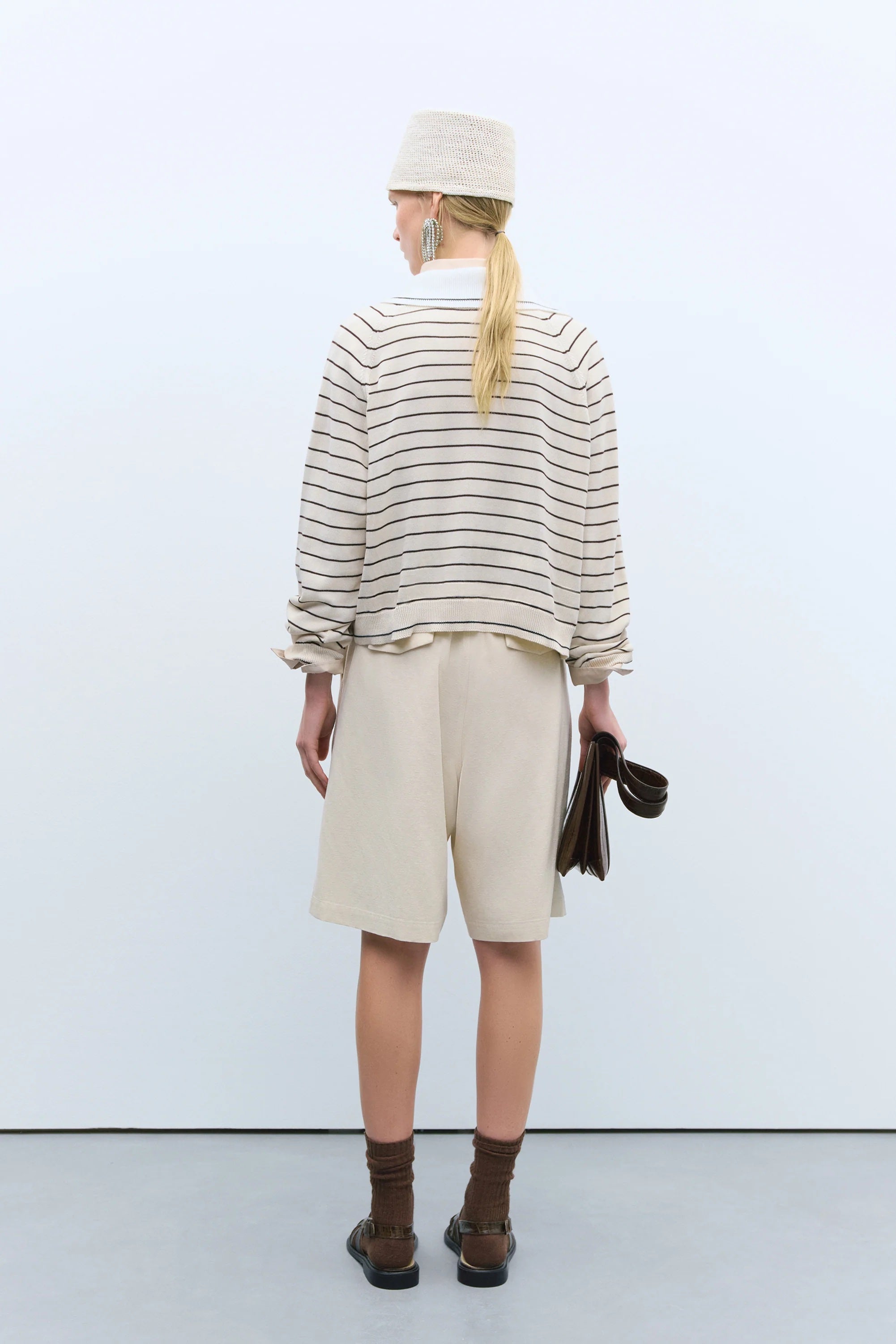 ORGANIC COTTON STRIPED POLO