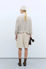 Load image into Gallery viewer, ORGANIC COTTON STRIPED POLO
