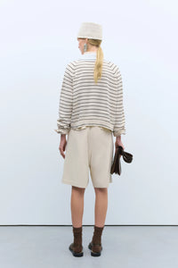 ORGANIC COTTON STRIPED POLO