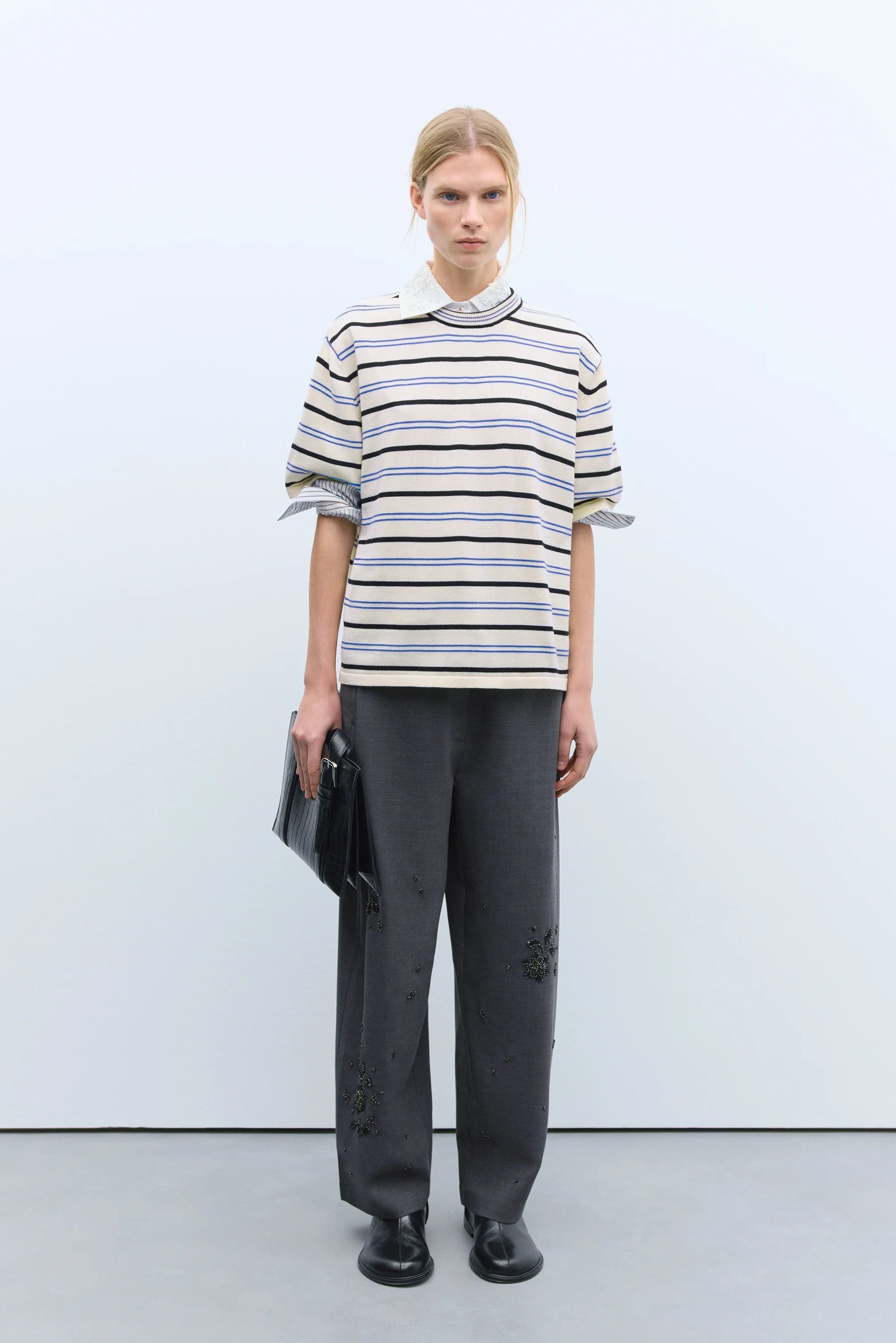 ORGANIC COTTON STRIPED T-SHIRT