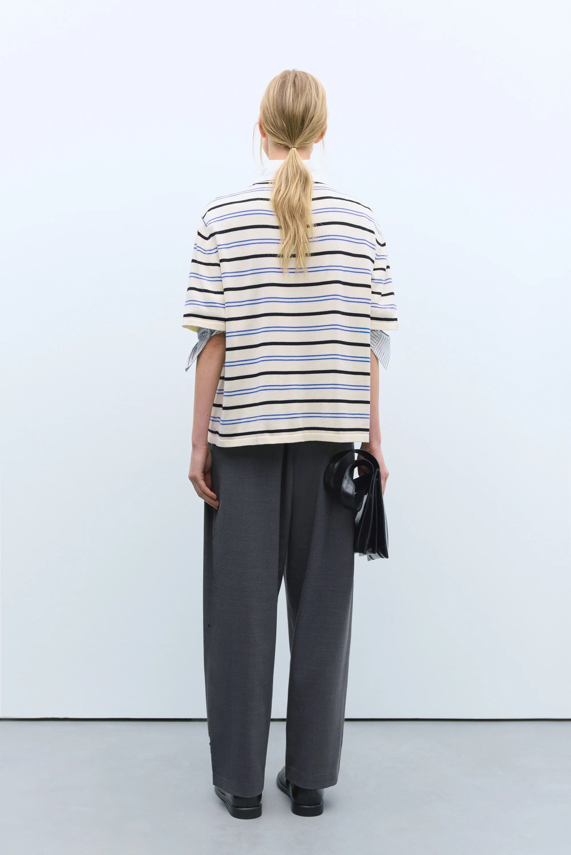ORGANIC COTTON STRIPED T-SHIRT