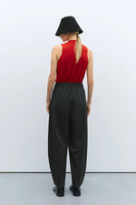 Load image into Gallery viewer, TAILORING CROSSOVER PANTS | BLACK
