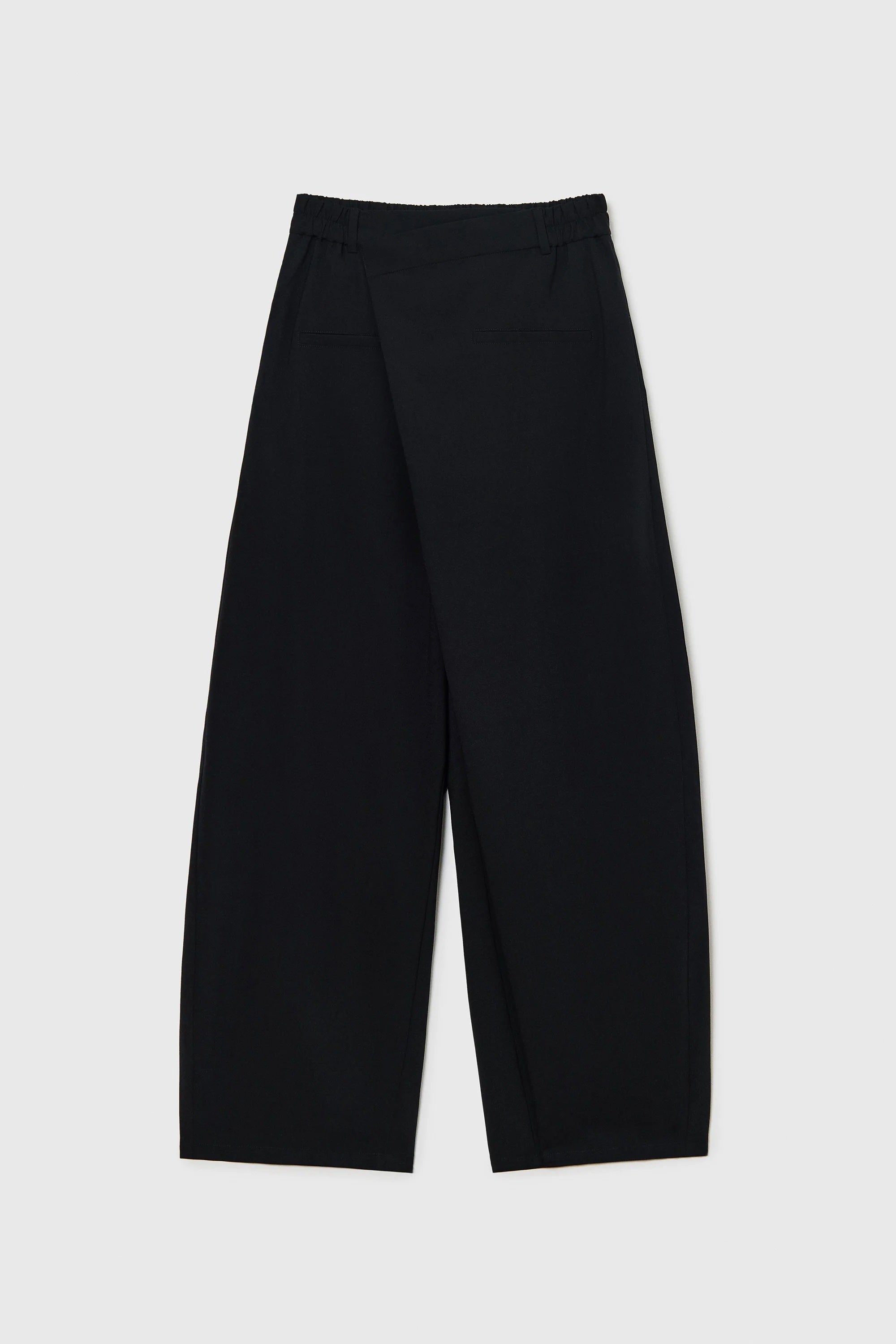 TAILORING CROSSOVER PANTS | BLACK
