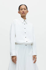Load image into Gallery viewer, BOMBER SHIRT | WHITE
