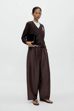 Load image into Gallery viewer, MAXI PANTS | CHOCOLATE BROWN

