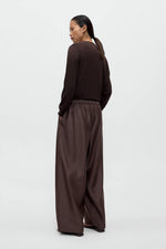 Load image into Gallery viewer, MAXI PANTS | CHOCOLATE BROWN
