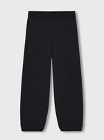 Load image into Gallery viewer, COTTON KNITTED PANTS | BLACK
