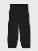 Load image into Gallery viewer, COTTON KNITTED PANTS | BLACK
