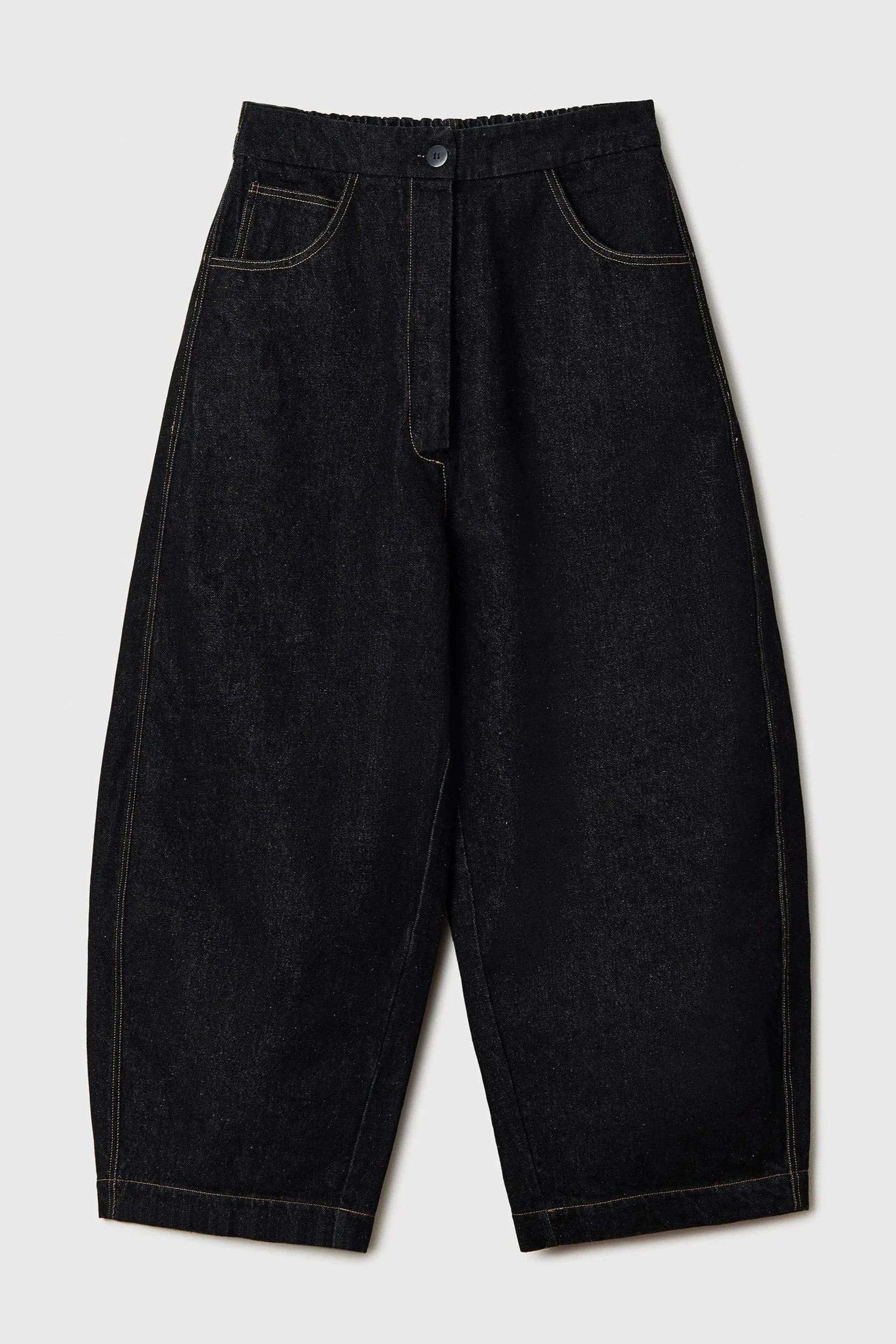 CURVED DENIM | BLACK