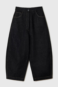 CURVED DENIM | BLACK