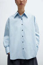 Load image into Gallery viewer, OVERSIZED SHIRT | BABY BLUE
