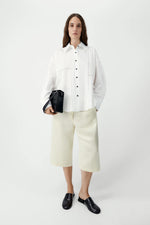 Load image into Gallery viewer, OVERSIZED LACE SHIRT | WHITE

