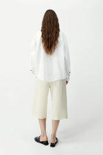 Load image into Gallery viewer, OVERSIZED LACE SHIRT | WHITE
