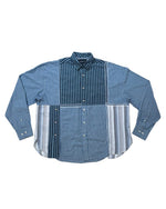 Load image into Gallery viewer, WORKING CLASS DRESS SHIRT | STRIPES MIX | SMALL | D
