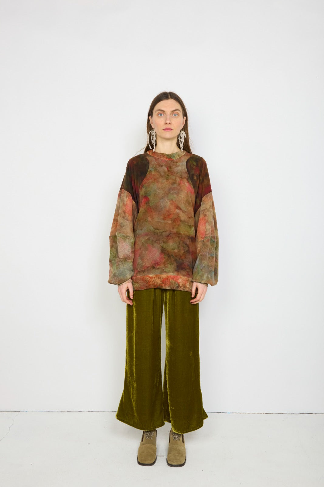 SILK PULLOVER | WATERCOLOUR