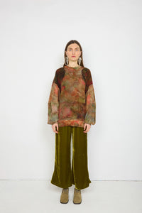SILK PULLOVER | WATERCOLOUR