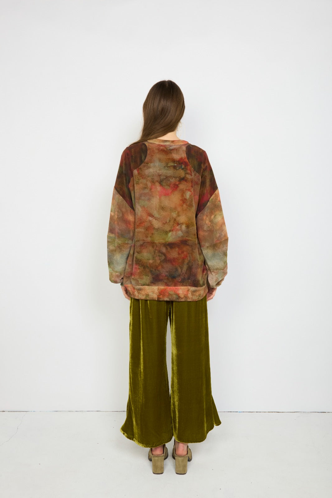 SILK PULLOVER | WATERCOLOUR