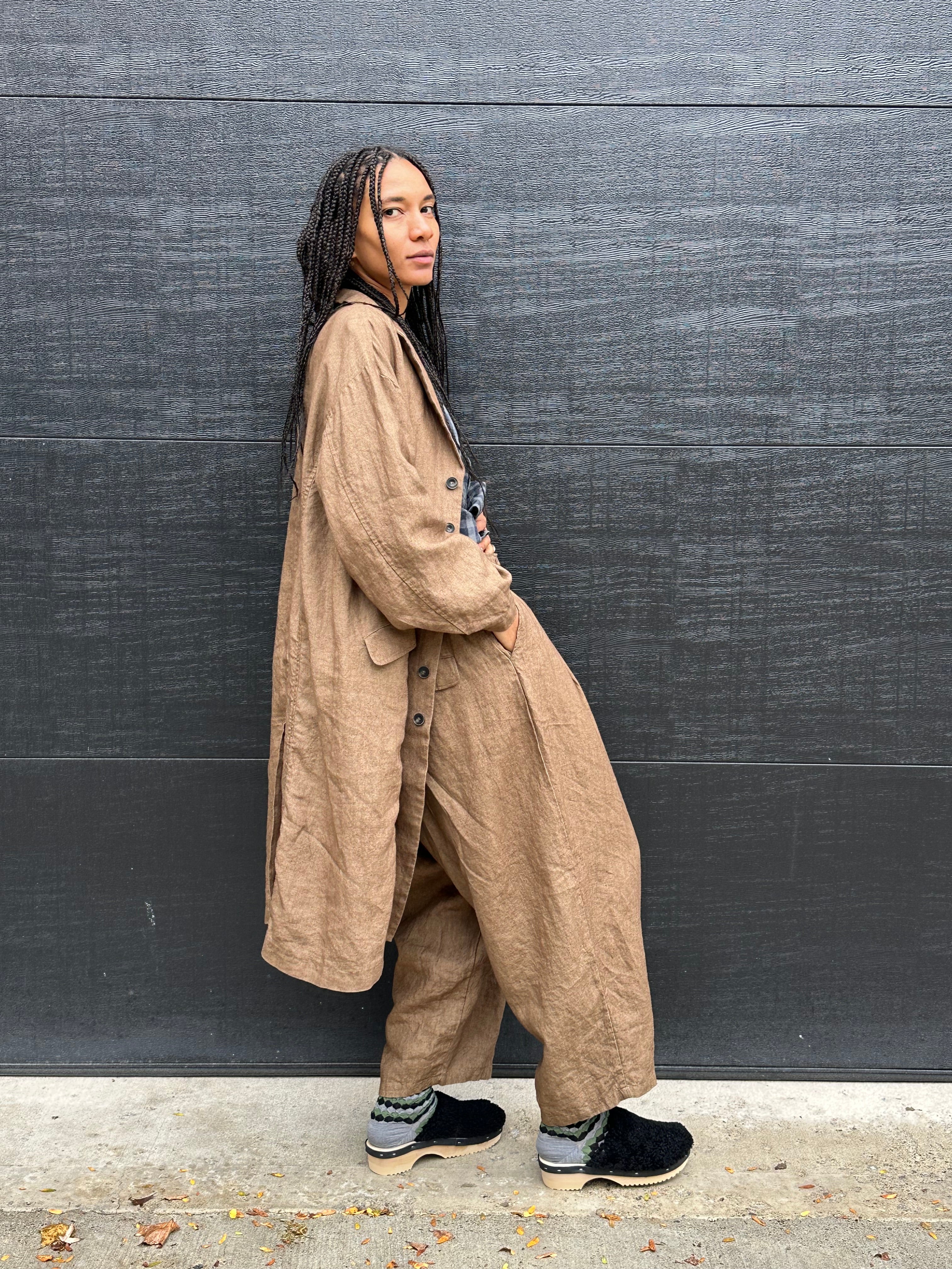LINEN CANVAS COAT | MULTIPLE COLOURWAYS
