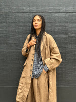 Load image into Gallery viewer, LINEN CANVAS COAT | MULTIPLE COLOURWAYS

