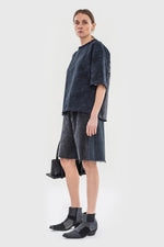 Load image into Gallery viewer, YIN YANG T SHIRT | WASHED GREY
