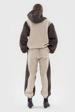 Load image into Gallery viewer, FOOFY DUAL HOODIE | BEIGE x MOCHA
