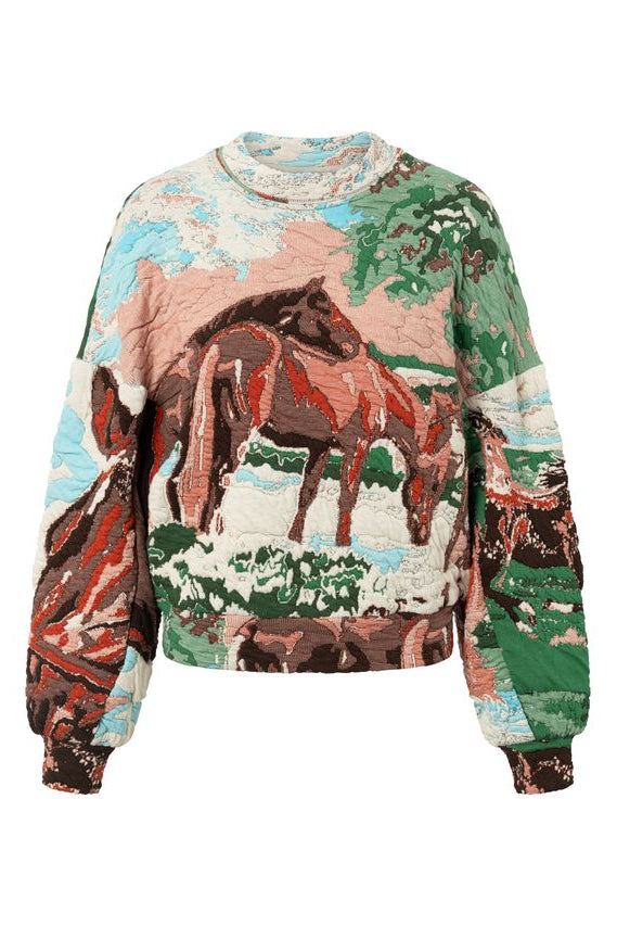 UNISEX HORSES SWEATER | MULTIPLE COLOURWAYS