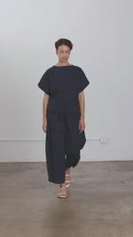 Load and play video in Gallery viewer, WIDE PANTS MELANGE | MULTIPLE COLOURWAYS
