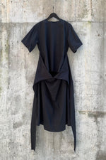 Load image into Gallery viewer, COTTON SILK BROADCLOTH WRAPPED DRESS | MULTIPLE COLOURWAYS
