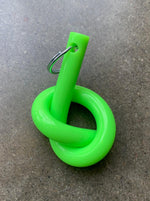 Load image into Gallery viewer, SMALL KNOT KEYCHAIN | MULTIPLE COLOURWAYS
