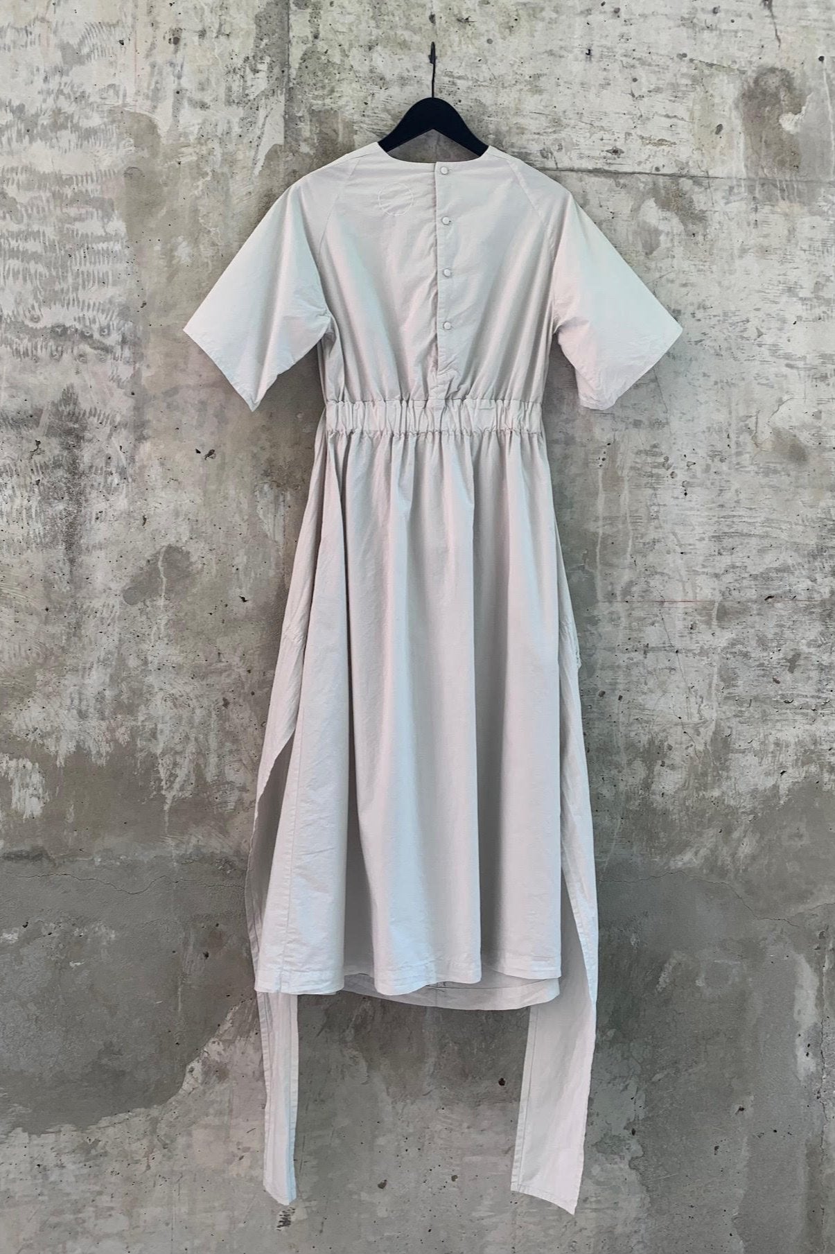 COTTON SILK BROADCLOTH WRAPPED DRESS | MULTIPLE COLOURWAYS