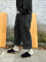 Load image into Gallery viewer, WOOL AND LINEN HERRINGBONE PANTS | MULTIPLE COLOURWAYS
